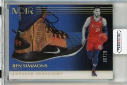 2019-20 Panini Noir Ben Simmons Sneaker Spotlight #6【06/99】