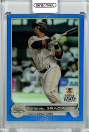 2022 Topps NPB Chrome  福岡ソフトバンク グラシアル Base, Blue Parallel 027/150