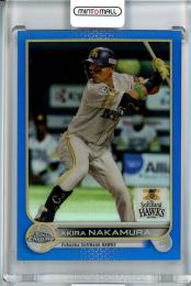 2022 Topps NPB Chrome  福岡ソフトバンク 中村晃 Base, Blue Parallel 069/150