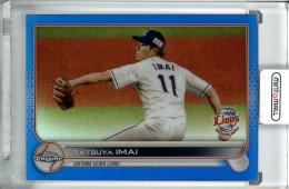 2022 Topps NPB Chrome  埼玉西武 今井達也 Base, Blue Parallel 121/150