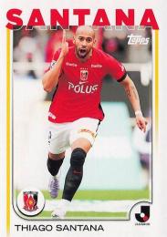 2025 Topps Jリーグ フラッグシップ #20 チアゴ サンタナ(浦和レッズ) レギュラーカード