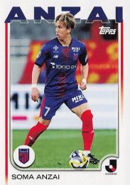 2025 Topps Jリーグ フラッグシップ #37 安斎颯馬(FC東京) レギュラーカード