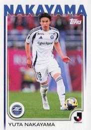 2025 Topps Jリーグ フラッグシップ #54 中山雄太(FC町田ゼルビア) レギュラーカード