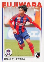 2025 Topps Jリーグ フラッグシップ #104 藤原奏哉(アルビレックス新潟) レギュラーカード