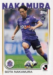 2025 Topps Jリーグ フラッグシップ #188 中村草太(サンフレッチェ広島) レギュラーカード RC