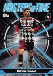 2025 Topps Jリーグ フラッグシップ #MT-1 ダビド ビジャ Masters of Time インサートカード
