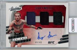 2021 Panini Chronicles UFC  Sean O'Malley Absolute Tools of the Trade Signatures Auto #26 49/49