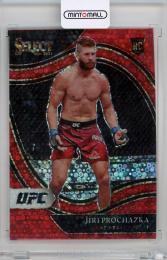 2021 Panini Select UFC  Jiri Prochazka Red Disco RC #285 007/199