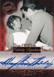 2008 Press Pass Elvis By the Numbers Celebrity Signatures Bronze Mary Ann Mobley