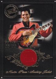 2008 Press Pass Elvis By the Numbers Master Pieces Memorabilia Gold (Smoking Jacket) Elvis Presley 【95/99】