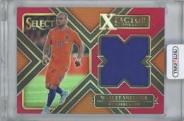2017-18 PANINI Select X Factor Memorabilia Prizms Maroon / WESLEY SNEIJDER(Netherlands) 【149/199】