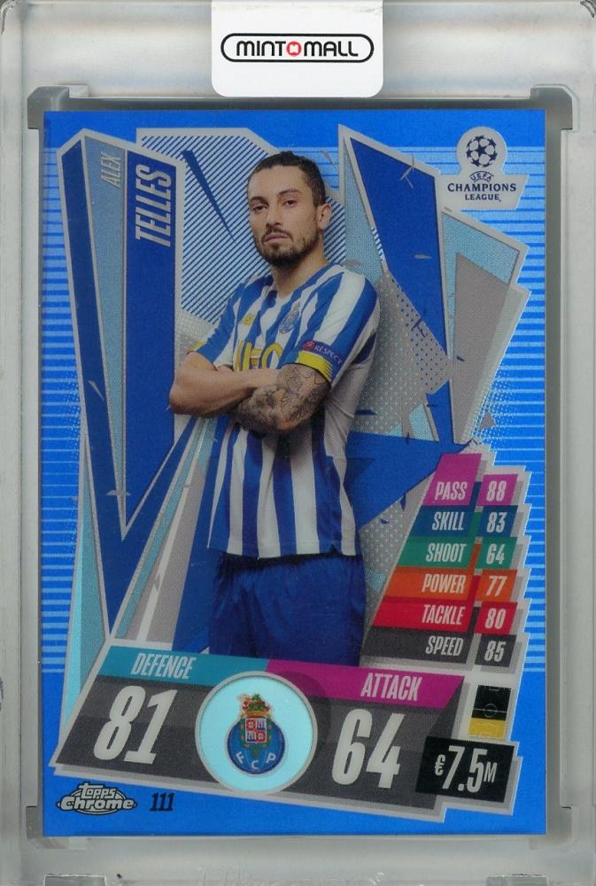 ミントモール / MINT 浦和店 / 2020-21 Topps Chrome Match Attax UEFA Champions League  Europa League FC Porto Alex Telles Base Blue(パラレル版) 104/150