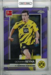 2020-21 Topps Chrome Bundesliga Borussia Dortmund Giovanni Reyna Base Purple(パラレル版) 070/299
