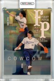 2021 BBM FUSION  COWCOW 始球式カード 金紙+ホロPP版版 06/25