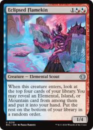 ◆予約◆【ECL】【ENG】〈219-U-UR〉《蝕甚化した炎族/Eclipsed Flamekin》