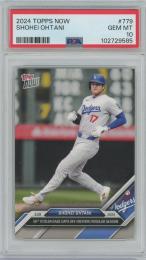 2024 TOPPS Now #779 / SHOHEI OHTANI(Los Angeles Dodgers) [PSA10/GEM MINT]