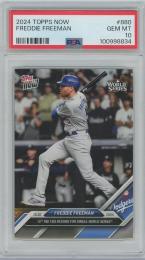 2024 TOPPS Now #880 / FREDDIE FREEMAN(Los Angeles Dodgers) [PSA10/GEM MINT]