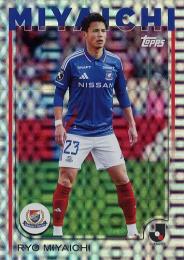 2025 Topps Jリーグ フラッグシップ #78 宮市亮(横浜F・マリノス)【パラレル版】レギュラーカード