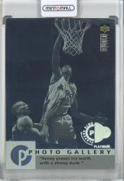 1995-96  Upper Deck Collector's Choice  Anfernee Hardaway Player's Club Platinum #399 PG Orlando Magic