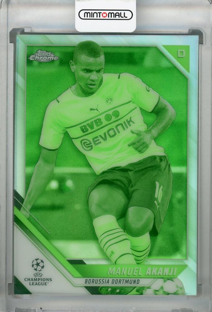 Topps ドルトムント アカンジ 直筆サインカード Topps ドルトムント アカンジ 直筆サインカード