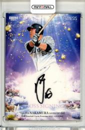 2025 BBM GENESIS 中村 剛也 直筆サインカード【26/30】 埼玉西武ライオンズ