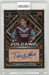 2022-23 Panini Obsidian Tony Cottee Volcanic Signatures Electric Etch Orange Parallels【30/75】 West Ham United