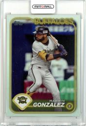 2024 TOPPS NPB マーウィン・ゴンザレス Base Rainbow Foil【007/150】