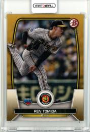 2023 TOPPS NPB BOWMAN 富田蓮 Base Gold Parallel【12/50】