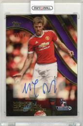 2015-16 Topps Premier Gold Michael Carrick Autographs Purple Parallels【35/99】 Manchester United