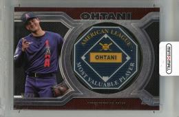 2022 TOPPS Japan Edition Shohei Ohtani MVP Commemorative Patches #MVPR6【86/99】 Los Angeles Angels