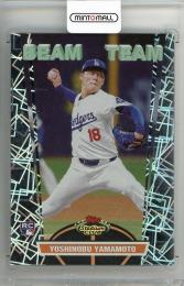 2024 TOPPS Stadium Club Yoshinobu Yamamoto Beam Team #BT8 Los Angeles Dodgers