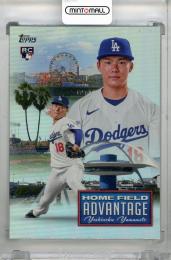 2024 TOPPS Yoshinobu Yamamoto Home Field Advantage #HFA20 Los Angeles Dodgers