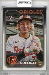 2024 TOPPS Base Set Jackson Holliday Photo Variations #697B/Fun Face Baltimore Orioles