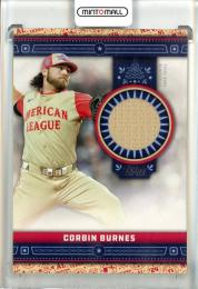 2024 Topps Update Corbin Burnes All-Star Stitches Relics Baltimore Orioles