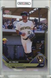 2025 Topps Now Road to Opening Day  Sal Frelick Gold Foil Exclusive【14/25】 Milwaukee Brewers