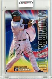 2019 カルビー ウラディミール・バレンティン STARCARD(金箔サイン版)【S-40】