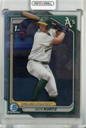 2024 Bowman Draft Nick Kurtz Base Chrome Athletics