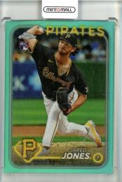 2024 Topps Chrome Update Jared Jones Aqua Refractors【038/199】 Pittsburgh Pirates