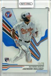 2024 Topps Pristine Jackson Holliday Blue Refractors【11/75】 Baltimore Orioles