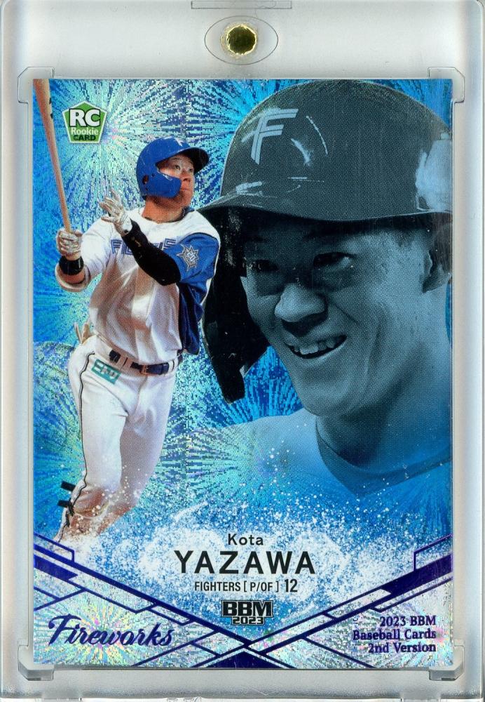 【１０枚限定】佐々木朗希 花火　　　　　ロイヤルパープル箔 ２０２３ BBM 10枚限定】佐々木朗希 花火 ロイヤルパープル箔 2023 BBM