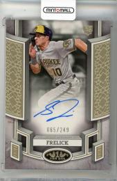 2024 TOPPS Tier One Sal Frelick Break Out Autographs #BOASFR【37/99】 Milwaukee Brewers