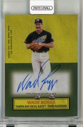2025 Topps Archives Wade Boggs '64 Topps Stand-Ups Autographs #64SUAWB