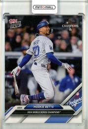 2024 Topps Now Mookie Betts WS-9 White Parallel Los Angeles Dodgers