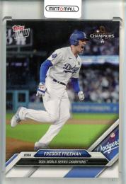 2024 Topps Now Freddie Freeman WS-13 White Parallel Los Angeles Dodgers