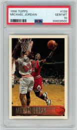 1996-97 Topps Michael Jordan #139【PSA10】 Chicago Bulls