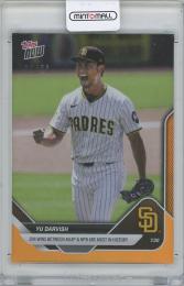 2025 TOPPS Now Orange Foil #489 / YU DARVISH(San Diego Padres) 【02/25】