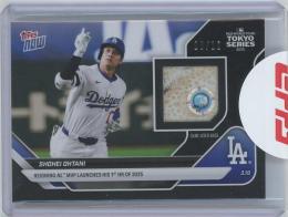 2025 TOPPS NowGame-Used Base Relic Black #5B / SHOHEI OHTANI(Los Angeles Dodgers) 【03/10】