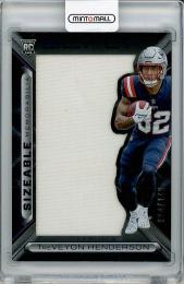 【裏面スレ傷、微ヘコミあり】2025 PANINI Black TreVeyon Henderson Memorabilia (RC)【024/149】