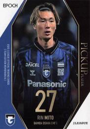 2025 EPOCH Jリーグ チームエディション ガンバ大阪 #GO40 美藤倫 ピックアッププレーヤー レギュラーカード