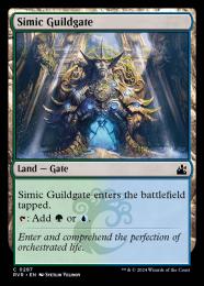 【RVR】【ENG】【Foil】《シミックのギルド門/Simic Guildgate》